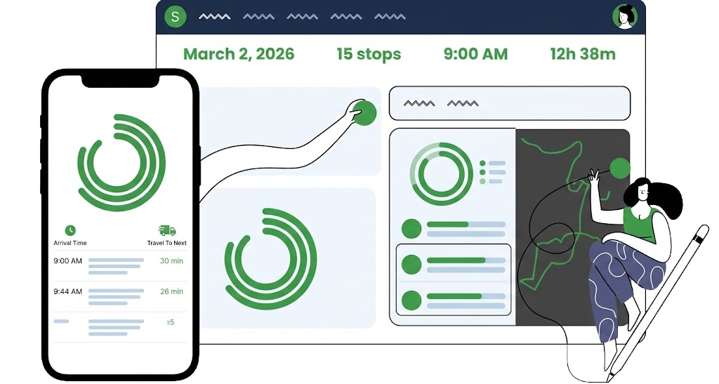 Driving Routing Routing Link - Driving route optimization tool